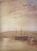 Joseph Mallord William Turner Shipping off East Cowes Headland (mk31) oil painting picture wholesale